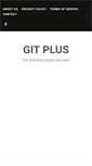 Mobile Screenshot of gitplus.com